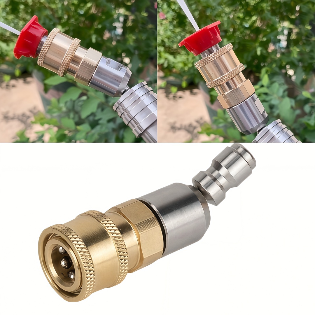 Nozzle Cleaning Kit - 360 ° محول فوهة غسيل بالضغط