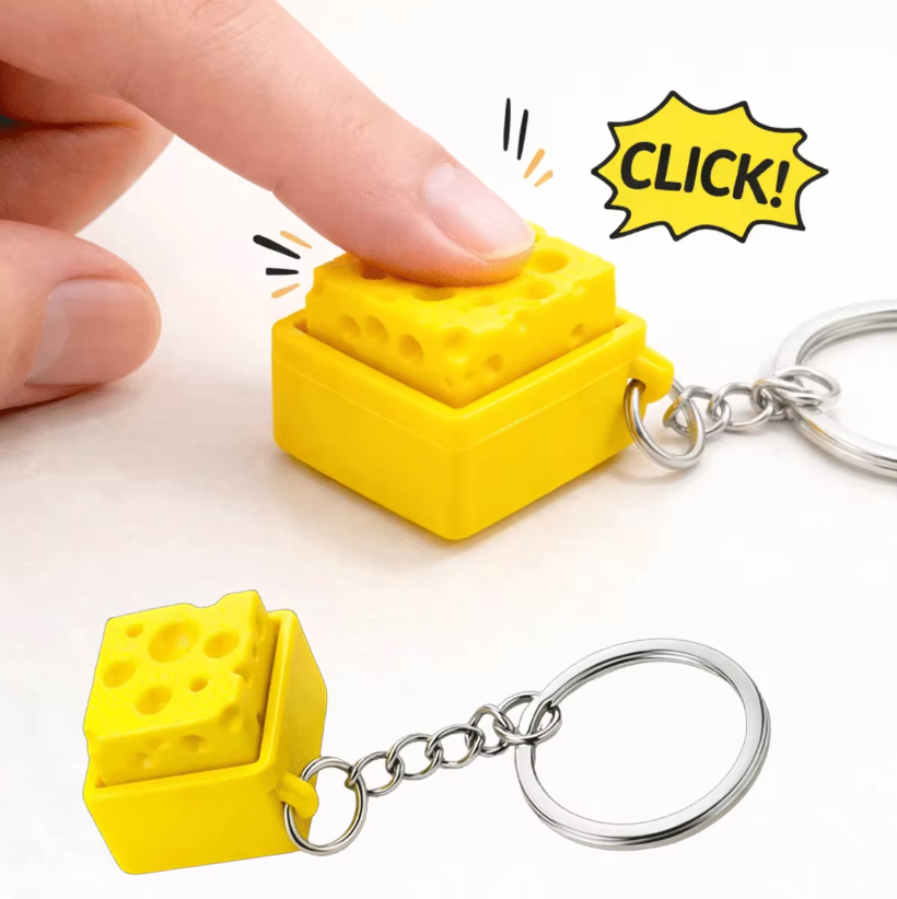 3D Printing Gif - سلسلة مفاتيح بتصميم جهاز تحكم بالكمبيوتر
