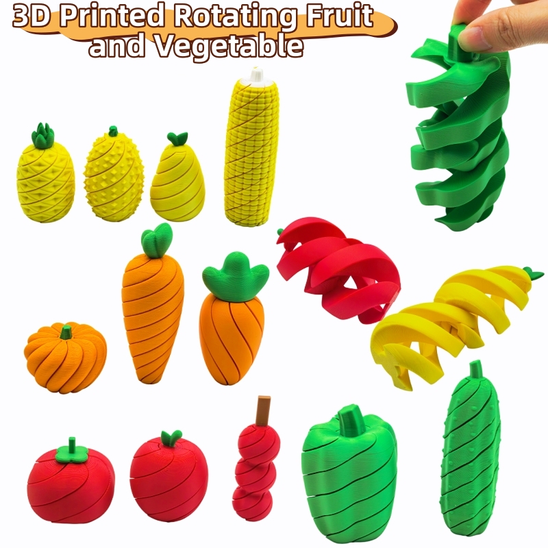 3D Printing Gif - سلسلة ألعاب تخفيف التوتر على شكل