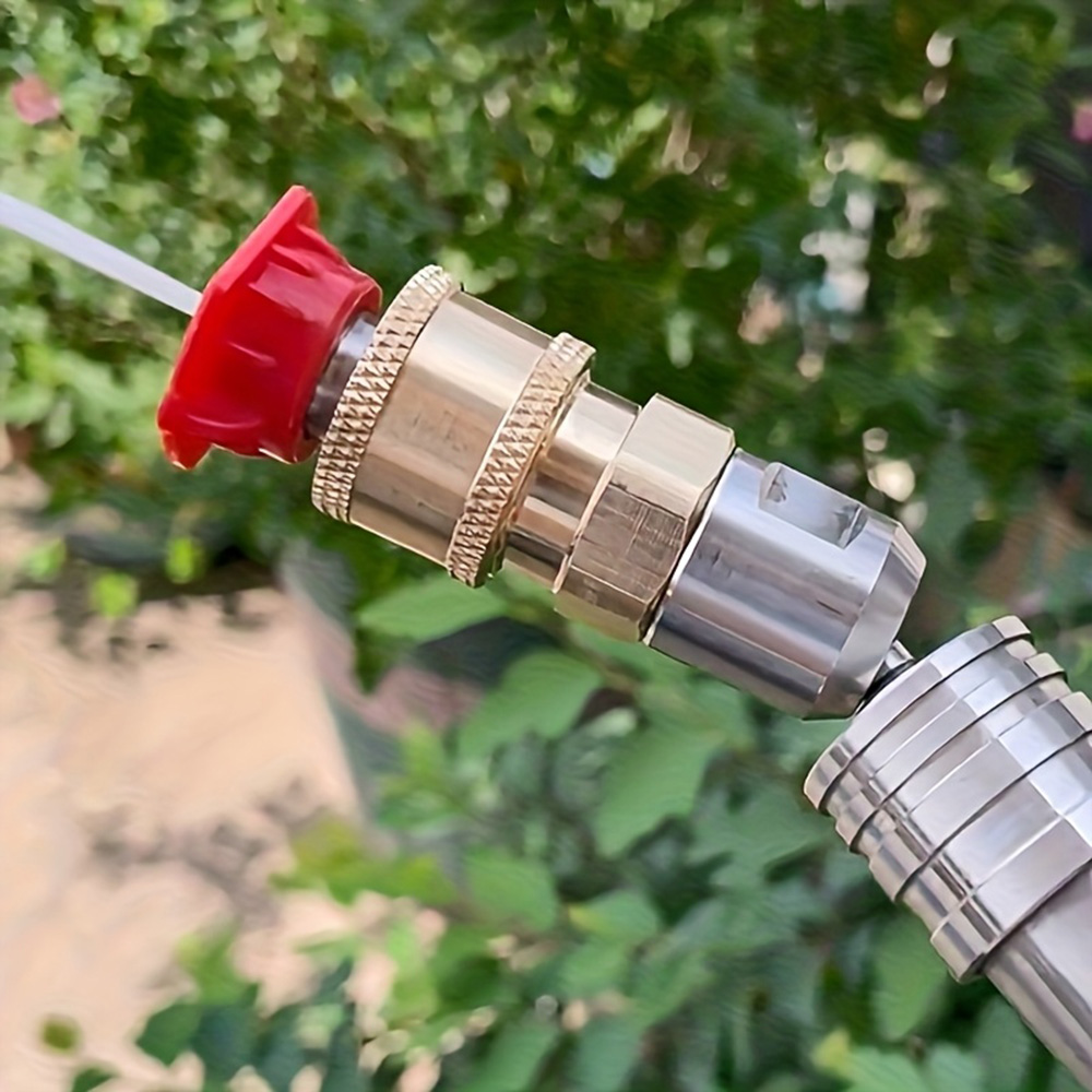 360 °   محول فوهة غسيل بالضغط  - مراجعة Nozzle Cleaning Kit وسعره
