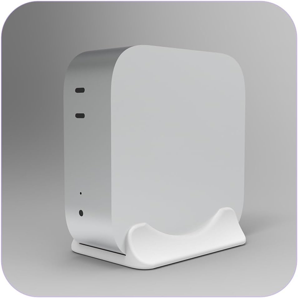 حامل عمودي لـ 2024 Mac Mini M4 - مراجعة 3D Printing Laptop Stand وسعره