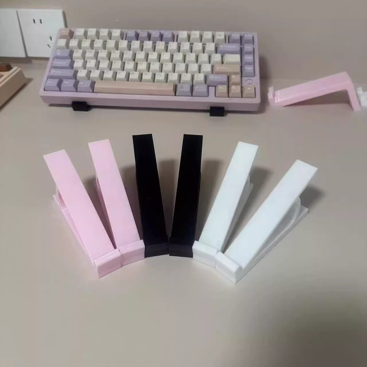 زوج واحد لحامل لوحة مفاتيح الك - مراجعة 3D Printing Laptop Stand وسعره