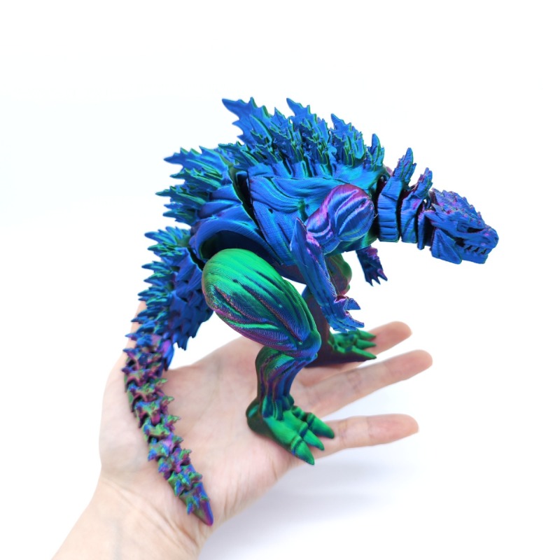 مجسم ديناصور ثلاثي الأبعاد مطب - مراجعة 3D Printing Examples وسعره