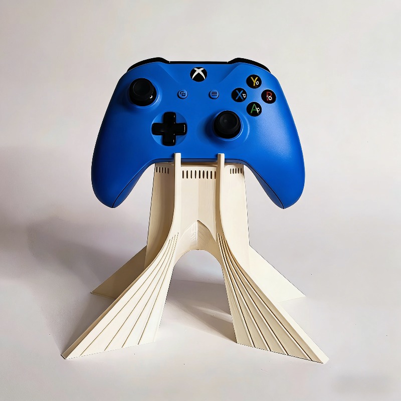 حامل وحدة التحكم نموذج معماري  - مراجعة 3D Printing Xbox Controller Holder وسعره