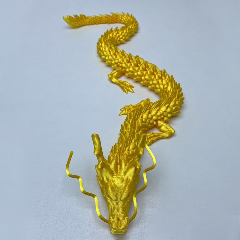 لعبة تنين صيني ثلاثية الأبعاد  - مراجعة 3D Printing Gif وسعره