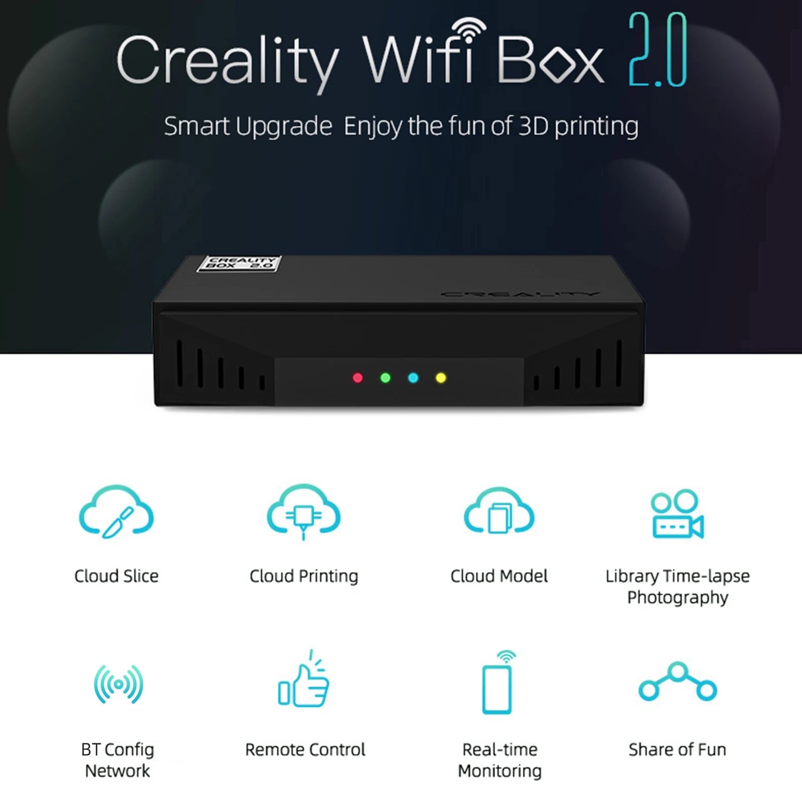 Creality WiFi Box 2.0 للطابعة  - مراجعة 3D Printing Timelapse وسعره