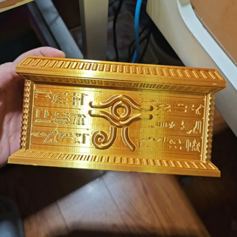 صندوق حامل بطاقات يو-جي-أوه ال - مراجعة 3D Printing Gif وسعره