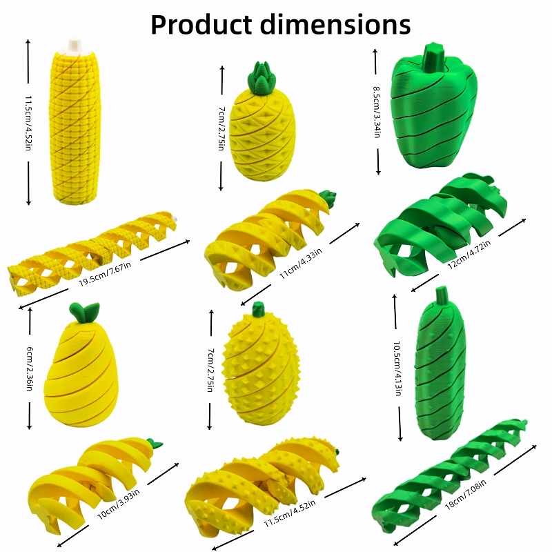 سلسلة ألعاب تخفيف التوتر على ش - مراجعة 3D Printing Gif وسعره